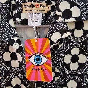 Miracle Eye Black & White Daisy Jumpsuit - NWT